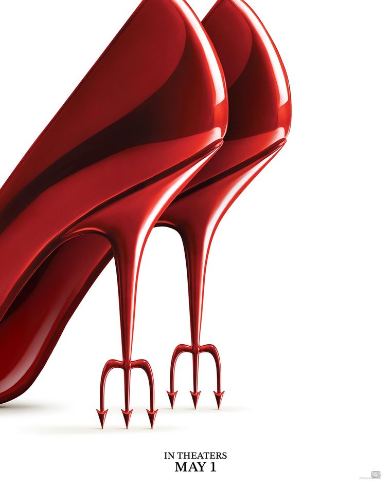 El póster oficial de El Diablo viste a la moda 2. El póster oficial de El Diablo viste a la moda 2.