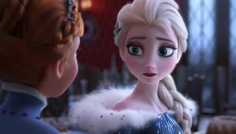 Elsa de Frozen, una de las princesas favoritas de los fans