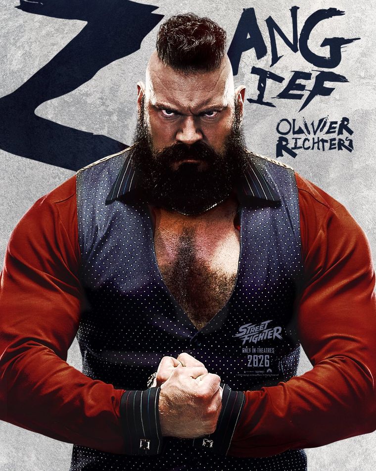 Olivier Richters luce incríble como Zangief. Olivier Richters luce incríble como Zangief. 