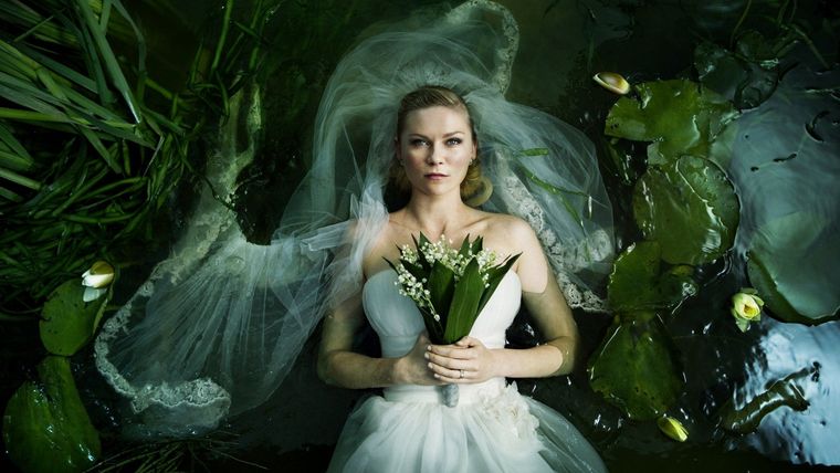 Kirsten Dunst protagoniza Melancolía, dirigida por Lars Von Trier.