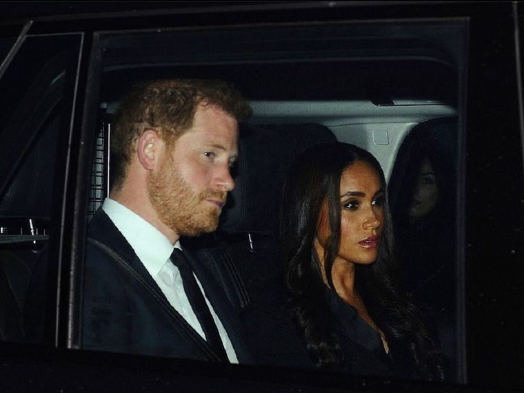 Meghan Markle y el Príncipe Harry.