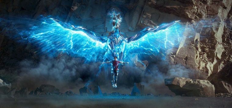 Seiya a punto de vestir la armadura de Pegaso