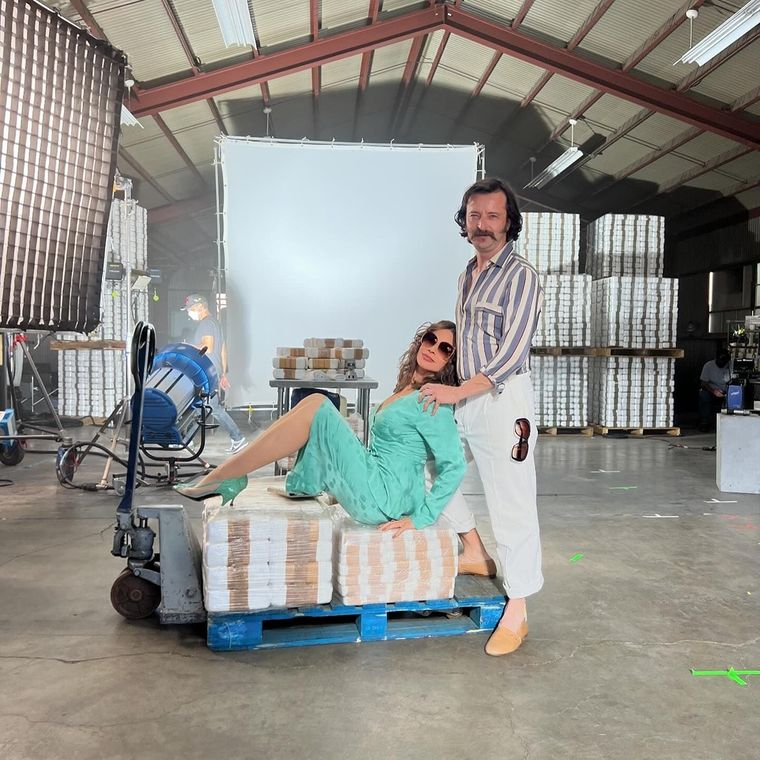 Sofía Vergara compartió fotos del detrás de escena de Griselda