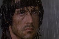 Sylvester Stallone en Rambo: First Blood.