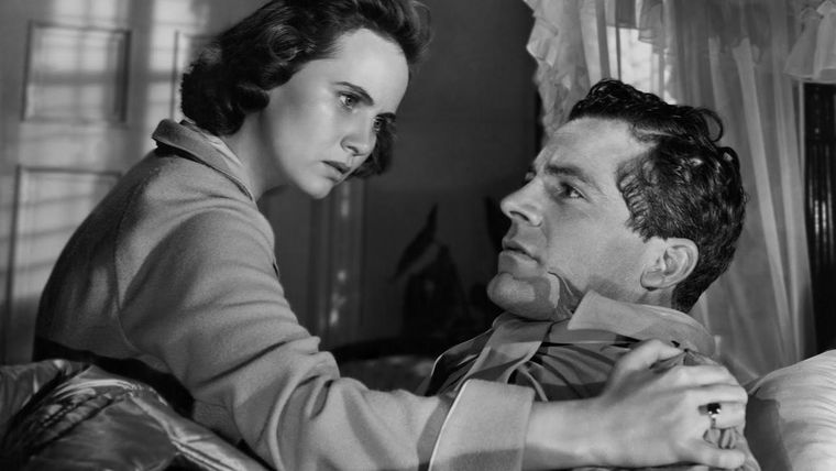 Teresa Wright y Dana Andrews en Lo mejor de nuestra vida. Teresa Wright y Dana Andrews en Lo mejor de nuestra vida.