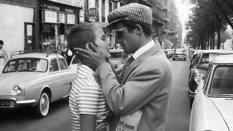 Jean-Paul Belmondo y Jean Seberg protagonizan Sin aliento
