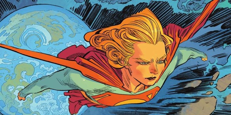 Kara Zor-El en el aclamado cómic que inspira la historia de Supergirl de DC Studios.