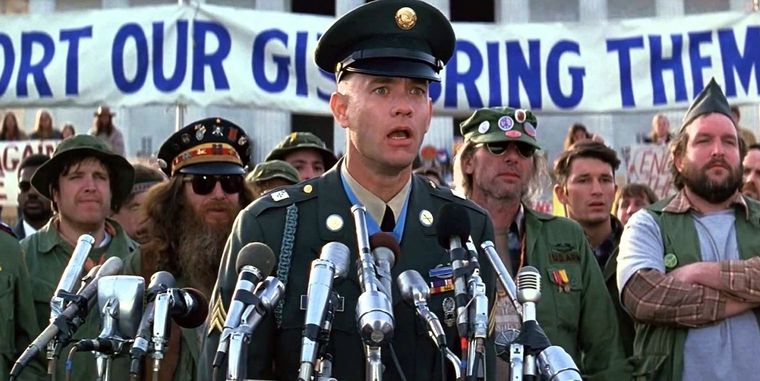 Forrest Gump es un clàsico de Robert Zemeckis y Tom Hanks