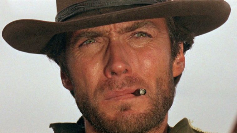 Clint Eastwood como El personaje sin nombre