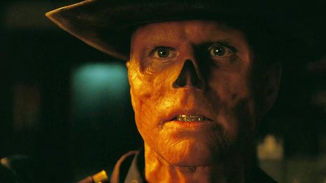 Walton Goggins interpreta al Ghoul en la adaptación del videojuego