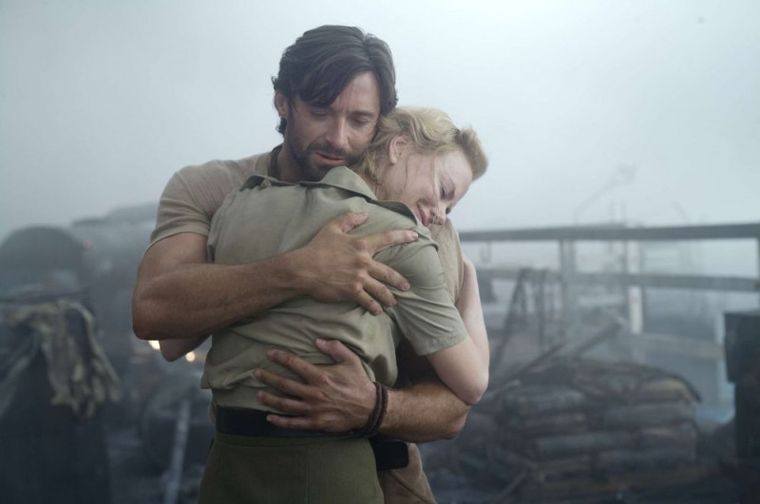 Nicole Kidman y Hugh Jackman en Australia. Nicole Kidman y Hugh Jackman en Australia.