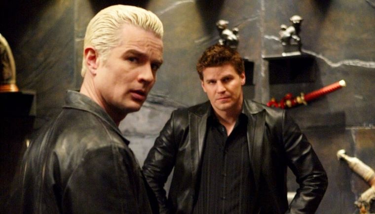 Angel y Spike apoyan a sus ex compañeros de elenco