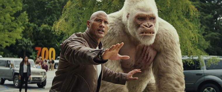 Rampage: devastación, la película con Dwayne Johnson que llegó a Netflix Rampage: devastación, la película con Dwayne Johnson que llegó a Netflix
