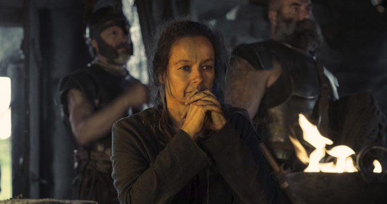 Samantha Morton como Circe en La Odisea.&nbsp;
