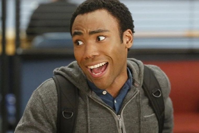 Donald Glover como Troy Barnes en Community