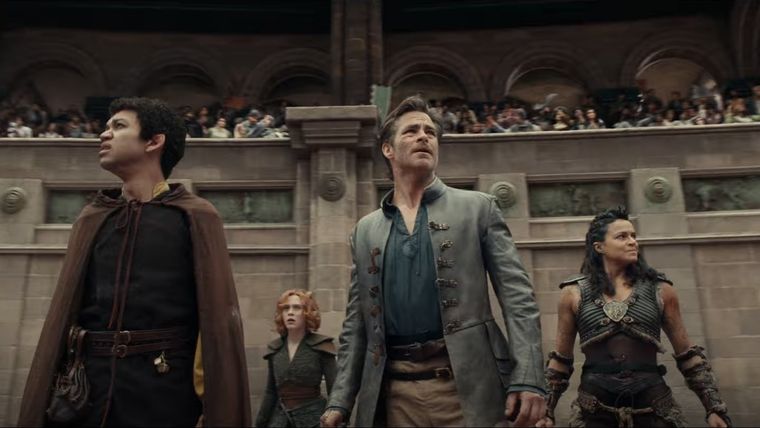 Chris Pine está a la cabeza de Dungeons and Dragons