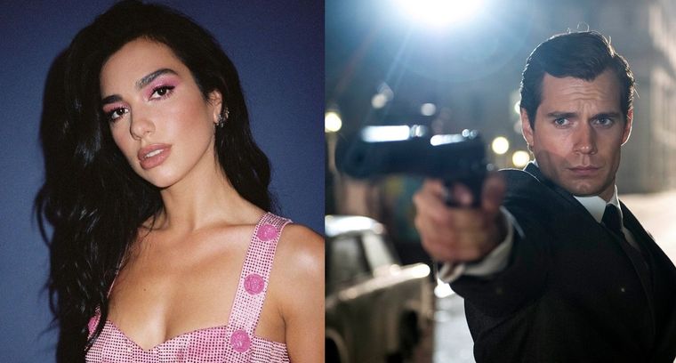 Henry y Dua Lipa en las primeras imágenes de Argylle