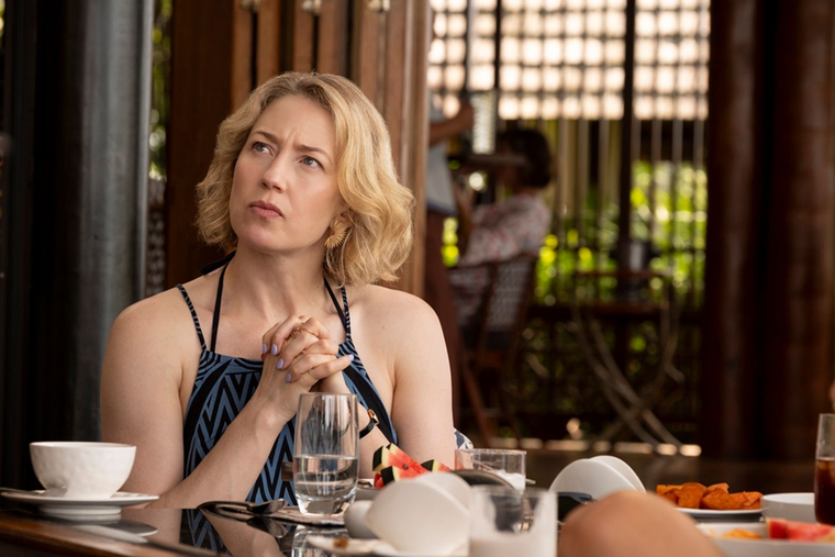 Carrie Coon en la temporada 3 de The White Lotus