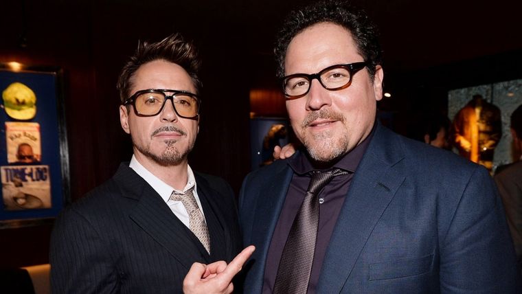 Robert Downey Jr. y Jon Favreau