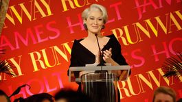 Meryl Streep como la exitosa e implacable Miranda Priestly.