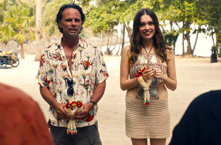 Walton Goggins y Aimee Lou Wood, dos de los personajes que brillaron en la S3 de The White Lotus. Walton Goggins y Aimee Lou Wood, dos de los personajes que brillaron en la S3 de The White Lotus. 