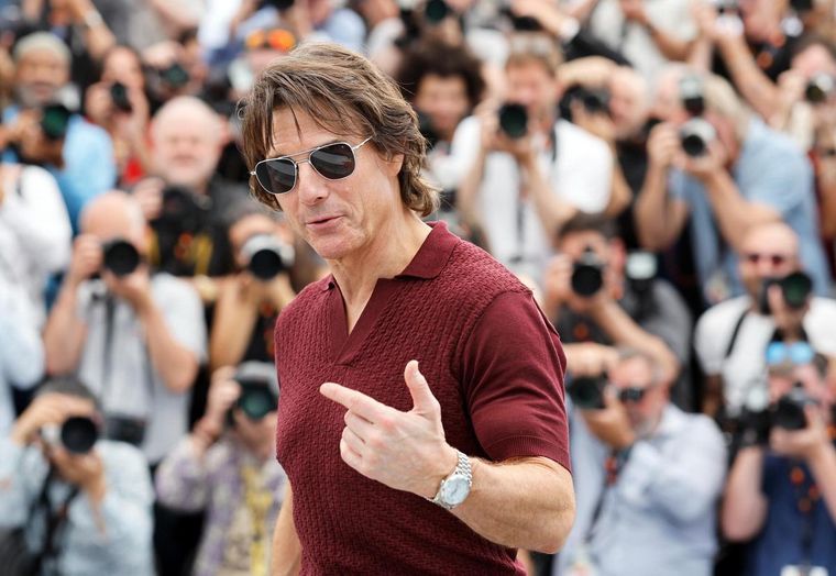 Tom Cruise pasó por el Festival de Cannes 2025. 
