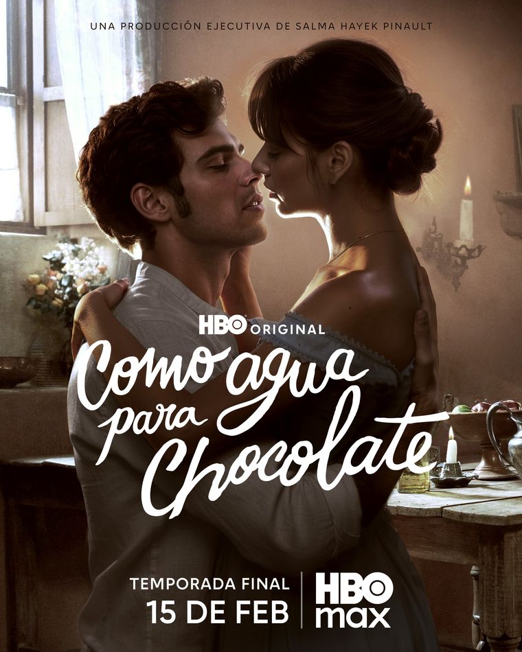 Poster de la segunda temporada de Como agua para chocolate.