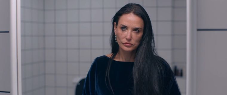Demi Moore está nominada al Oscar a Mejor actriz por su performance en La sustancia.