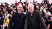 El director Joachin Trier posa junto a Stellan Skarsgård en Cannes, donde su nueva película recibió una ovación de 19 minutos. El director Joachin Trier posa junto a Stellan Skarsgård en Cannes, donde su nueva película recibió una ovación de 19 minutos.