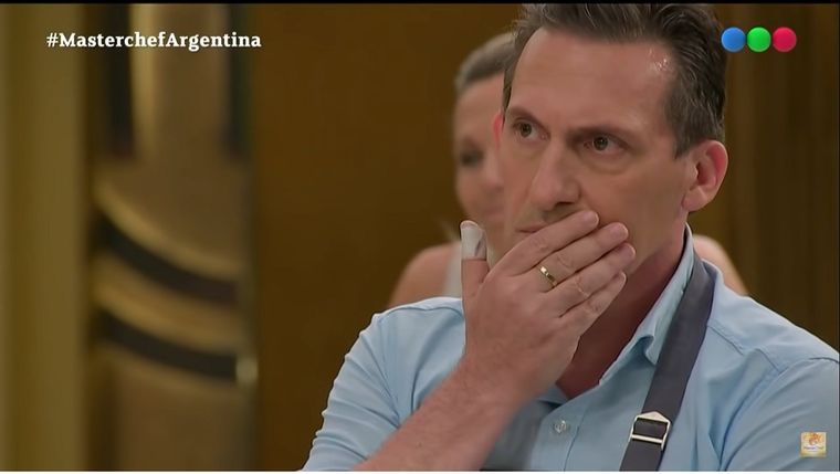 EL encuentro de Paulo y su esposa emocionó a todos.