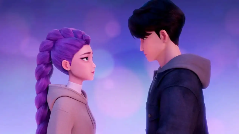 La historia de amor entre Rumi y Jinu será clave para la secuela de Las guerreras K-Pop. La historia de amor entre Rumi y Jinu será clave para la secuela de Las guerreras K-Pop.