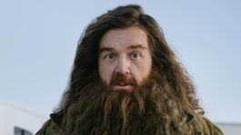 Nick Frost en la serie de Harry Potter convertido en el nuevo y querido gigantón. Nick Frost en la serie de Harry Potter convertido en el nuevo y querido gigantón.