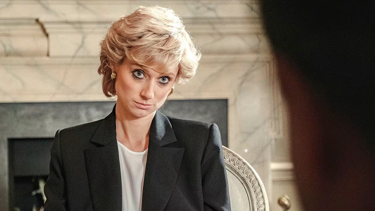 Elizabeth Debicki como Diana Spencer en The Crown