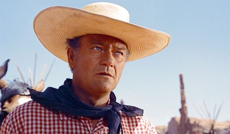 John Wayne fue la gran leyenda del western durante el período del cine clásico de Hollywood