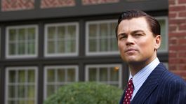 Leonardo DiCaprio convertido en Jordan Belfort en el filme de Scorsese.