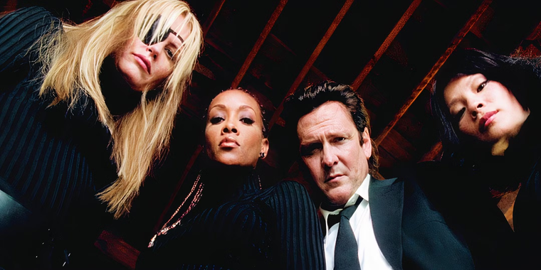 Elle Driver, Vernita Green, Budd y O-Ren Ishii, los letales miembros del Deadly Viper Assassination Squad. Elle Driver, Vernita Green, Budd y O-Ren Ishii, los letales miembros del Deadly Viper Assassination Squad. 