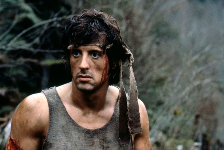 Rambo es uno de los personajes más famosos de Sylvester Stallone