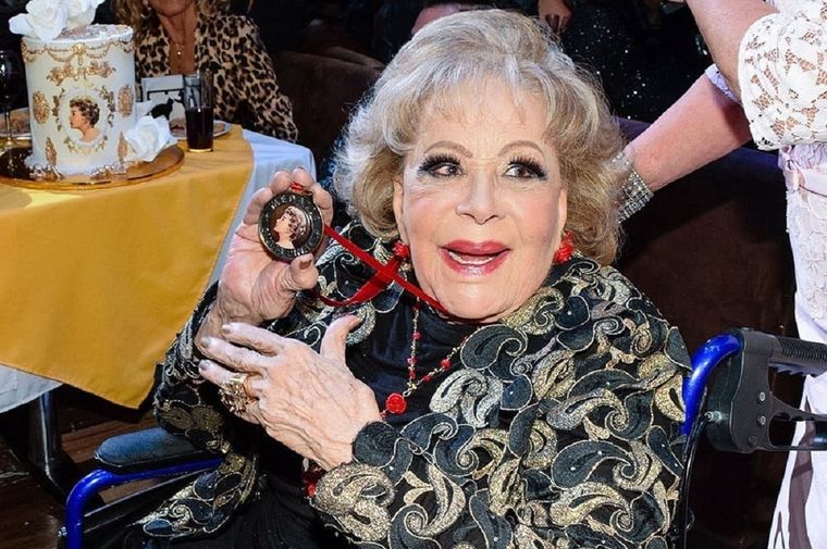 Silvia Pinal es una actriz y productora mexicana