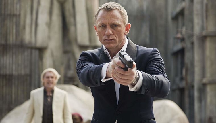 Daniel Craig es padre de dos hijas y fue con una de ellas al festival de cine de Londres.