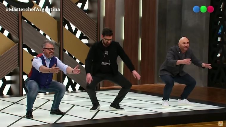 El jurado demostró que no le tiene miedo al entrenamiento físico