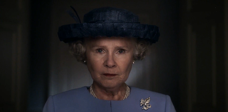 Imelda Staunton interpreta a Isabel II en la temporada final de The Crown