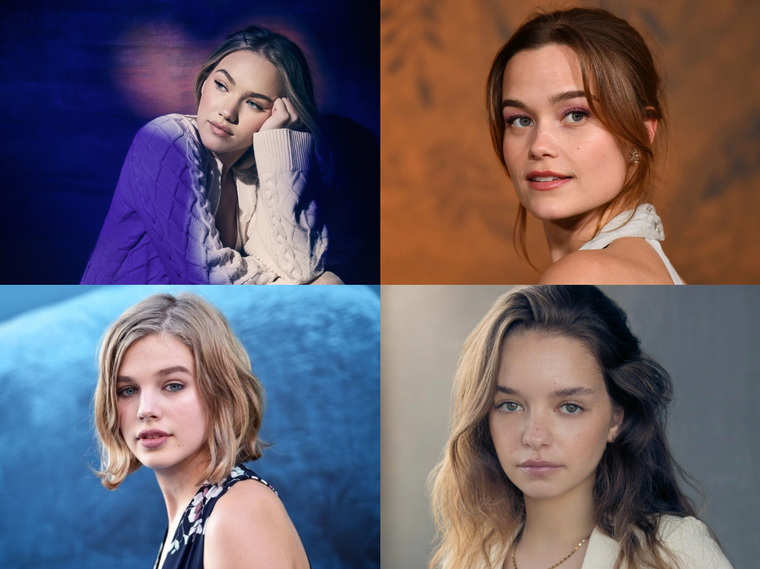 Freya Skye, Sarah Catherine Hook, Teagan Croft y Olivia-Mai Barrett hicieron las pruebas para ser Rapunzel. Freya Skye, Sarah Catherine Hook, Teagan Croft y Olivia-Mai Barrett hicieron las pruebas para ser Rapunzel.