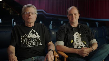 Stephen King junto a Mike Flanagan.