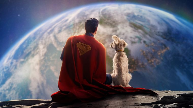 La primera imagen de Superman junto a Krypto