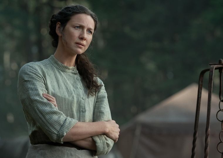 Caitríona Balfe interpreta a Claire Fraser en Outlander