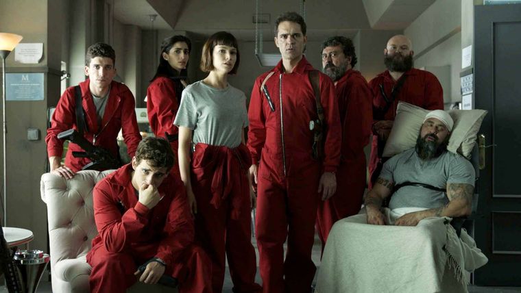 La Casa de Papel unió a algunos actores más allá de las filmaciones