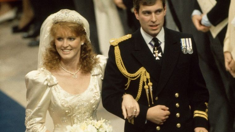 Sarah Ferguson y el Príncipe Andrés