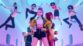 Las guerreras k-pop sigue arrasando en Netflix Las guerreras k-pop sigue arrasando en Netflix