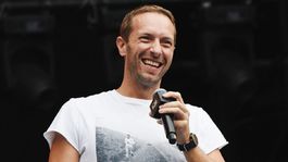 Chris Martin es el cantante de la banda Coldplay