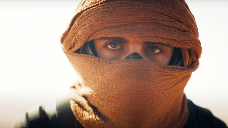 Timothée Chalamet como Paul Atreides